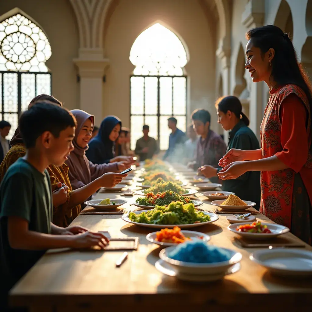 Supporting visual content